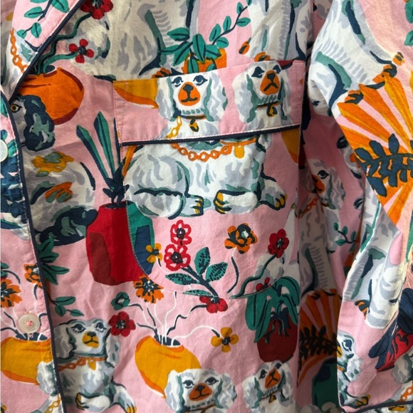 NWOT Printfresh Nightgown Sleep Shirt “Good Dog” print Long Sleeve Cotton- S - Picture 3 of 5